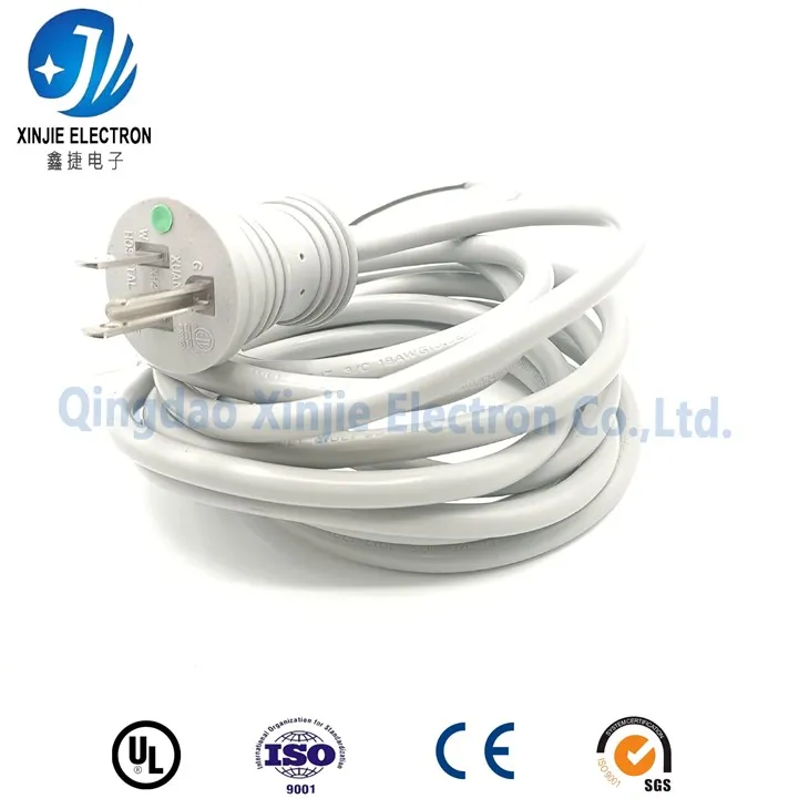 Napájací kábel so zeleným bodom v nemocnici